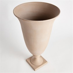 Ernesto Updated Traditional Cream Footed Decorative Vase|