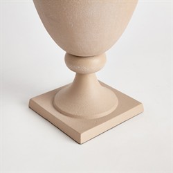 Ernesto Updated Traditional Cream Footed Decorative Vase|