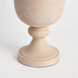 Ernesto Updated Traditional Cream Decorative Table Vase - Small|