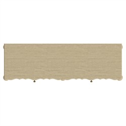 Eren Updated Traditional Beige Wood Double Dresser|