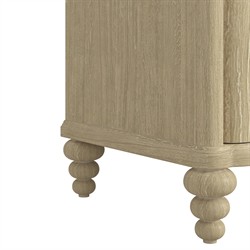Eren Updated Traditional Beige Wood Double Dresser|
