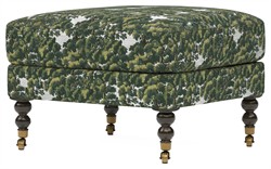 Madeline Crypton Tapestry Ottoman|