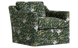 Madeline Crypton Tapestry Swivel Chair|