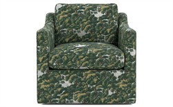 Madeline Crypton Tapestry Swivel Chair|