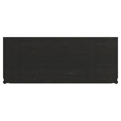 John Updated Traditional Black Pine Wood Bachelor Chest|