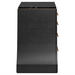 Gatlin Modern Classic Burl Wood Bachelor Chest|