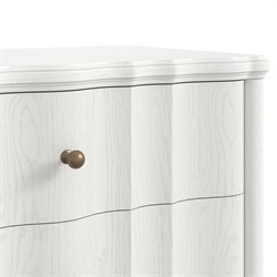 Eren Updated Traditional White Wood Double Dresser|