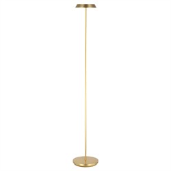 Tepa Modern Classic Antique Brass Rechargeable Outdoor Floor Lamp|