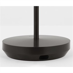 Tepa Modern Classic Bronze Brass Rechargeable Outdoor Table Lamp|