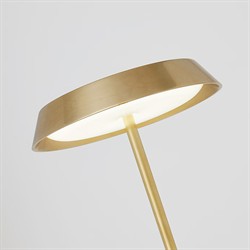 Tepa Modern Classic Natural Brass Rechargeable Outdoor Table Lamp|