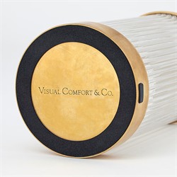 Tawa Modern Fluted Glass Natural Brass Rechargeable Outdoor Table Lamp|