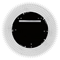 Liora Traditional Matte White Sunburst Round Wall Mirror|