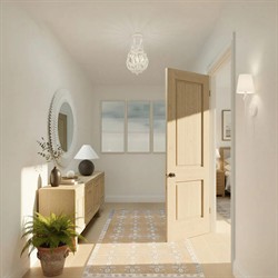 Liora Updated Traditional Matte White Leaf Light Semi Flush Mount|