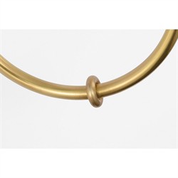 Visual Comfort Ingela White Silk Pleated Antique Brass Double Armed Sconce|