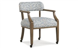 Bella Blue Porcelain Cotton Weave Game Chair|