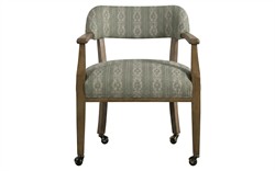 Bella Basil Stripe Game Chair|