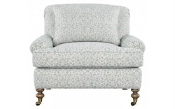 Carter Cherished Sky Sunbrella Chair and a Half|