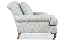 Carter Cherished Sky Sunbrella Chair and a Half|