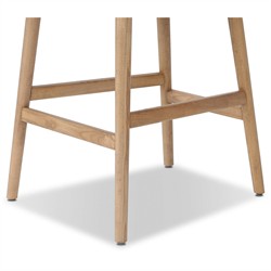 Camden Modern Classic Dark Brown Velvet Performance Swivel Counter Stool |