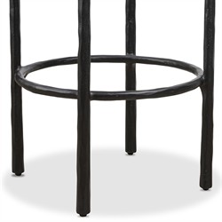 Cofer Modern Classic Beige Performance Swivel Counter Stool|