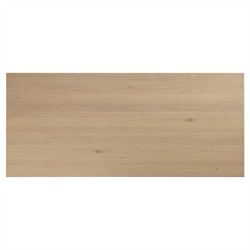 Emerald Modern Classic Bleached Oak Rectangular Dining Table - 96"|