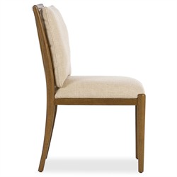Gallagher Modern Classic Beige Performance Dining Chair|