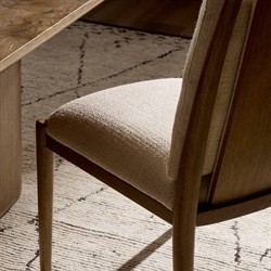 Gallagher Modern Classic Beige Performance Dining Chair|