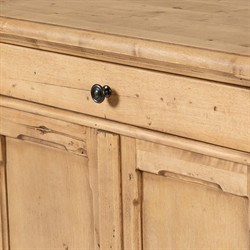 Marjorie Updated Traditional Distressed Bleached Wood Sideboard|