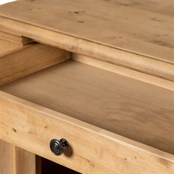 Marjorie Updated Traditional Distressed Bleached Wood Sideboard|