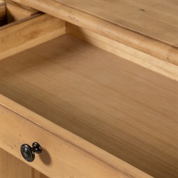 Marjorie French Country Bleached Wood Sideboard|