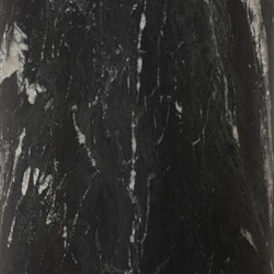 Oric Modern Classic Black Marble Round Bistro Table - 42"|