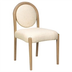 Prentiss Modern Classic Cream Performance Dining Chair|