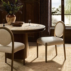Prentiss Modern Classic Cream Performance Dining Chair|