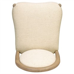 Prentiss Modern Classic Cream Performance Dining Chair|