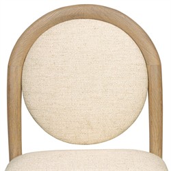 Prentiss Modern Classic Cream Performance Dining Chair|