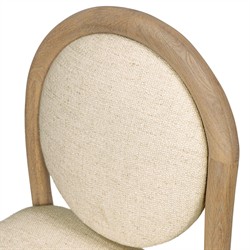 Prentiss Modern Classic Cream Performance Dining Chair|