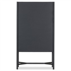 Saxon Modern Classic Black Iron Display Case|
