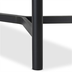 Saxon Modern Classic Black Iron Display Case|