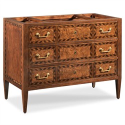 Cotswold Updated Traditional Bordeaux Wood Vanity Sink|