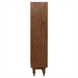 Vaughn Updated Traditional Brown Wood Cabinet|