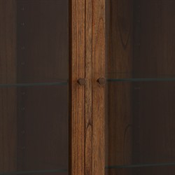 Vaughn Updated Traditional Brown Wood Cabinet|