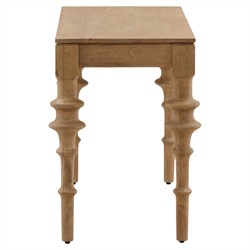 Elena Updated Traditional Natural Mango Wood Desk|