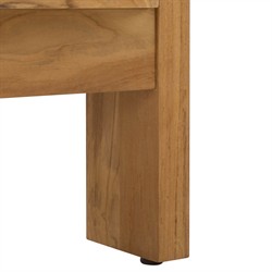 Thiago Modern Classic Natural Teak Wood Outdoor Arm Chair|