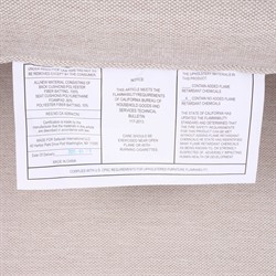 Darla Coastal Beach Grey Woven Outdoor Patio Arm Chair|