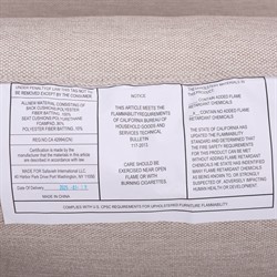 Darla Coastal Beach Grey Woven Outdoor Sofa - 82"|