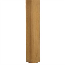 Nina Coastal Beach Natural Teak Outdoor Sofa - 69"|