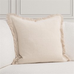 Danica Modern Classic Beige Linen Decorative Throw Pillow - 22x22|