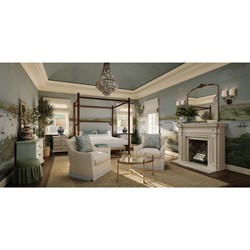 Elaria Updated Traditional Blue Floral Porcelain Jar Table Lamp|