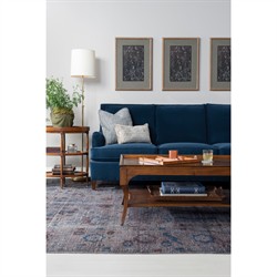 Century Hamilton Updated Traditional Brown Mahogany Wood Rectangular Coffee Table|