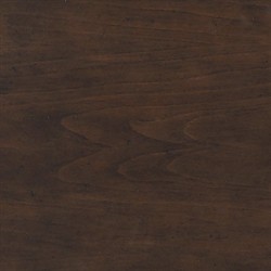 Bedford Updated Traditional Dark Brown Wood Round Side Table|